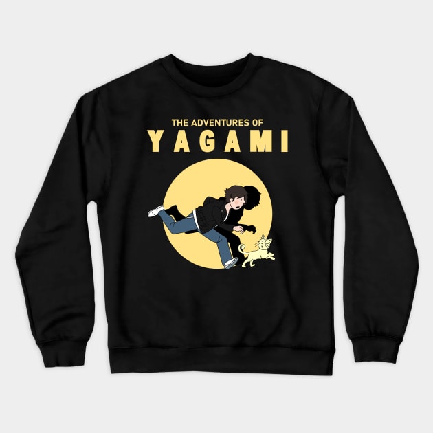 The Adventures of Yagami 3 Crewneck Sweatshirt by Soulcatcher